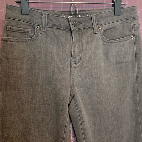 Grey “Mid Rise Pencil” Skinny Jeans - Picture 3 of 9